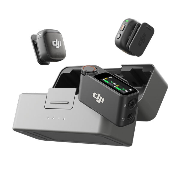 Dji Mic 3 (2 TX + 1 RX + Charging Case) Garanzia Dji Italia Dji Mic 3 (2 TX + 1 RX + Charging Case) Garanzia Dji Italia